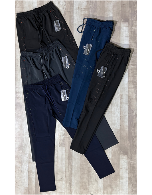 NS Laser Move Trackpant - Imported Ns Parachute Lycra Lower (15% Lycra, GSM-145)