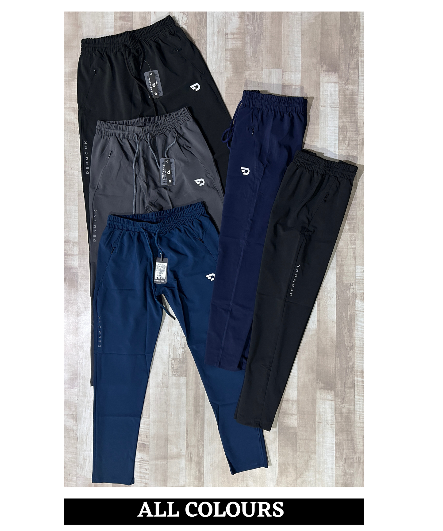 Everyday Trackpant -  Imported Ns Parachute Lycra (15% Lycra 145 GSM)