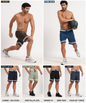 White Stripe Shorts – Imported Ns Parachute Lycra | 15% Lycra | 130 GSM