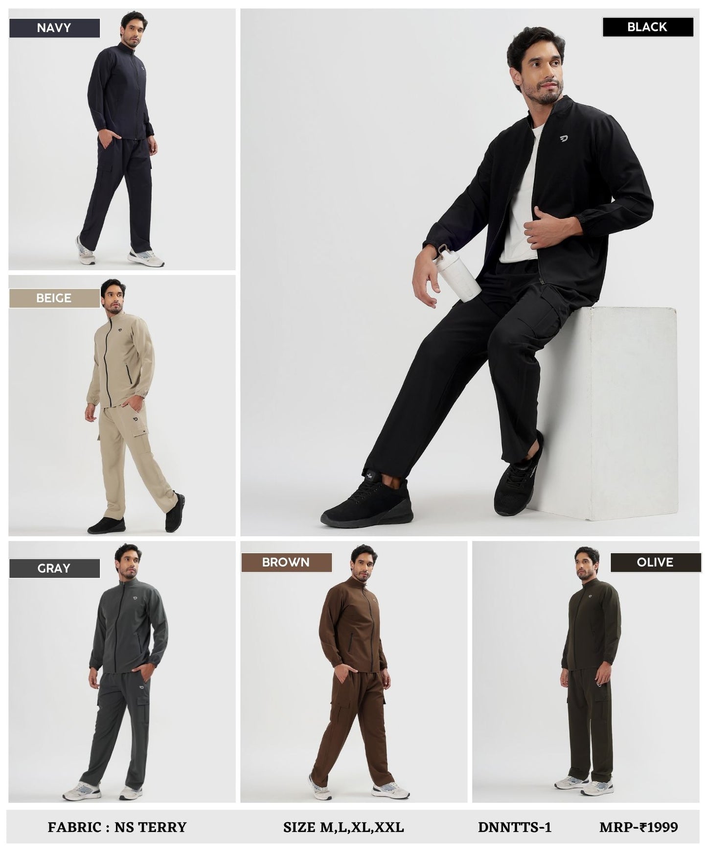 All-Weather Tracksuit - Imported NS Terry Lycra (GSM 180-190)