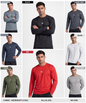 Imported Reebok Knit Lycra T-Shirt (GSM 180) – Full Sleeve, Round Neck | Regular Fit