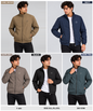 Denmonk Men’s T-400 Jacket | Mock Collar | Full Zip |  350 GSM | Regular Fit