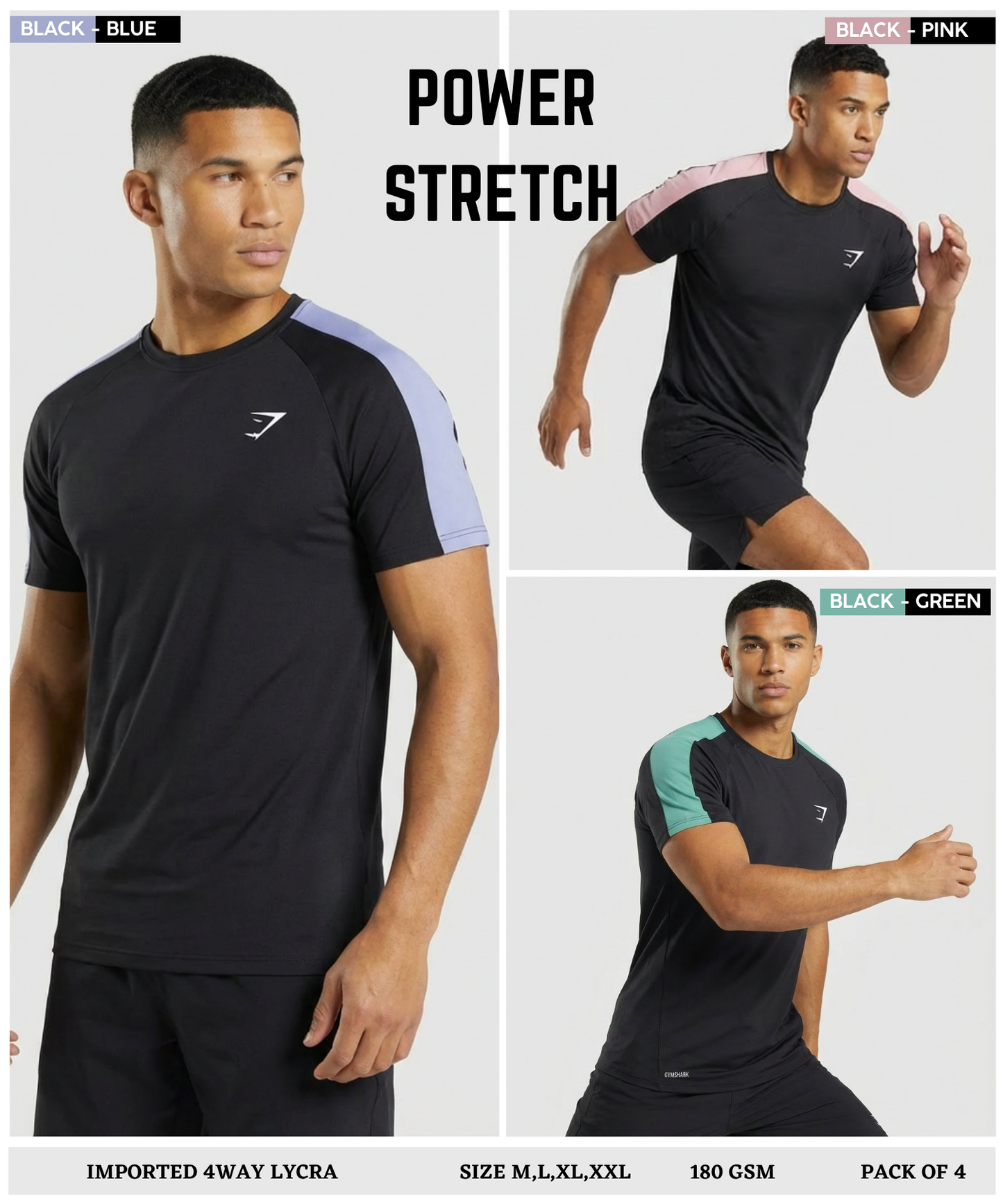 4way Taiwan Lycra T-shirts