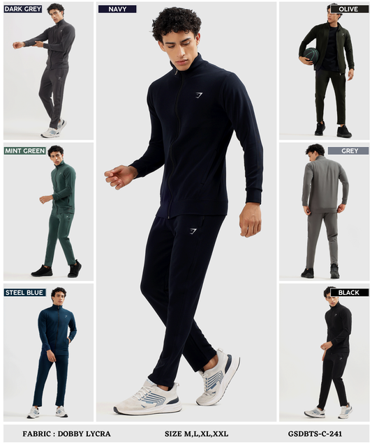 FlexCore Tracksuit - Dobby Lycra (GSM 290)