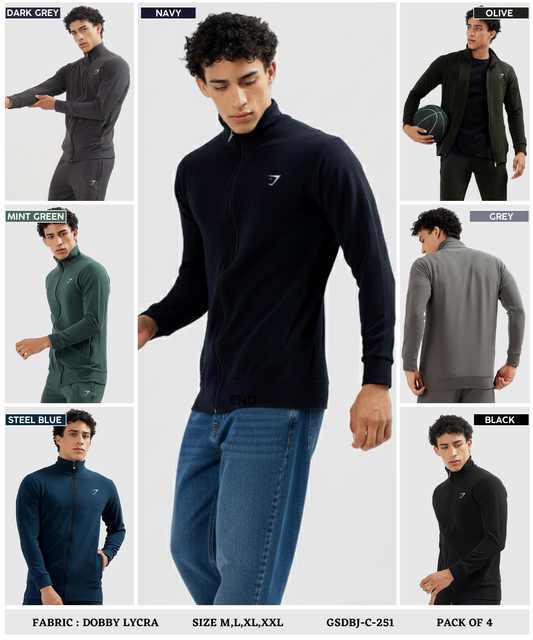 Imported Dobby Lycra Jacket (GSM 290)