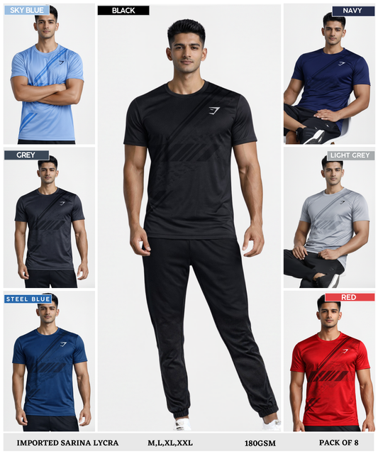 Imported Sarina Lycra T-Shirts (GSM 180)
