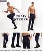 Essential Zip Trackpant – Imported Dobby Lycra (280 GSM)