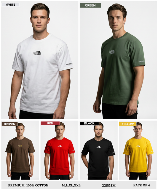 Premium Quality 100% Cotton Lycra T-Shirts (GSM 225)