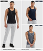 Imported Dotknit Lycra Sando (GSM 180) | Cut Sleeve