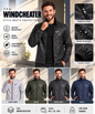 Imported Premium Quality TPU Embossed Windcheater With Inner Lining | GSM 350 | Regular Fit