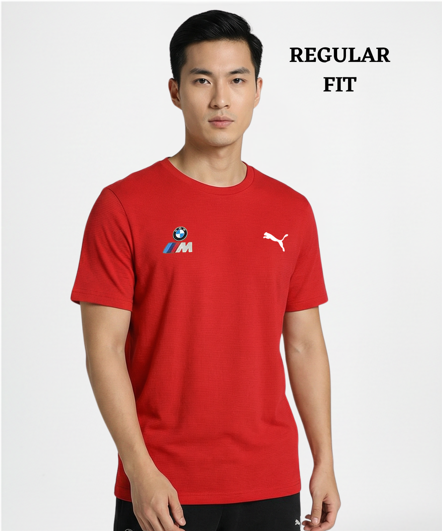 Imported Cord Lycra T-Shirt | Half Sleeves