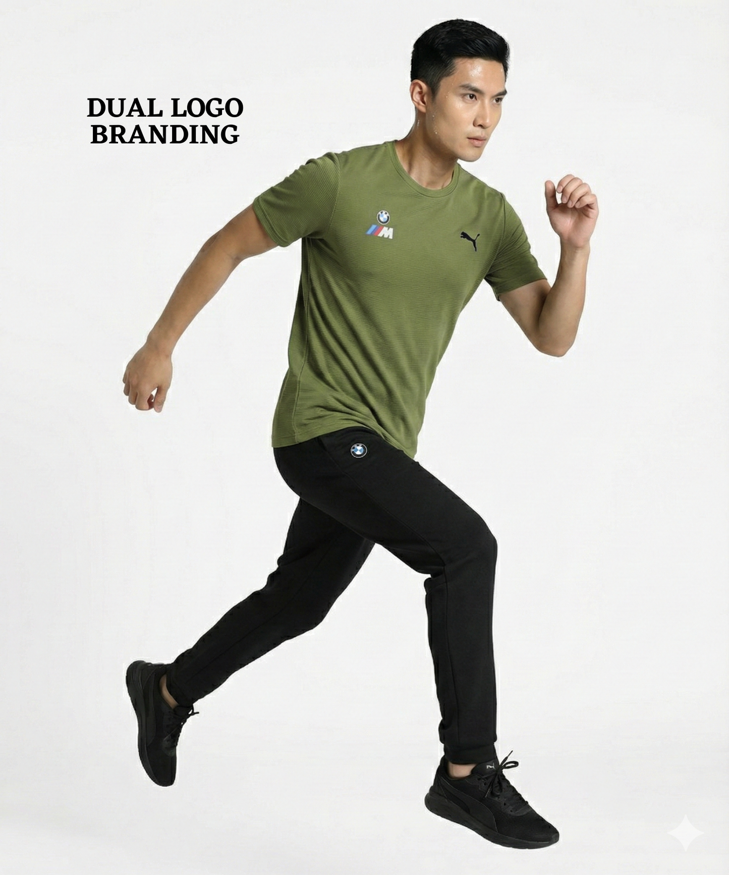 Imported Cord Lycra T-Shirt | Half Sleeves
