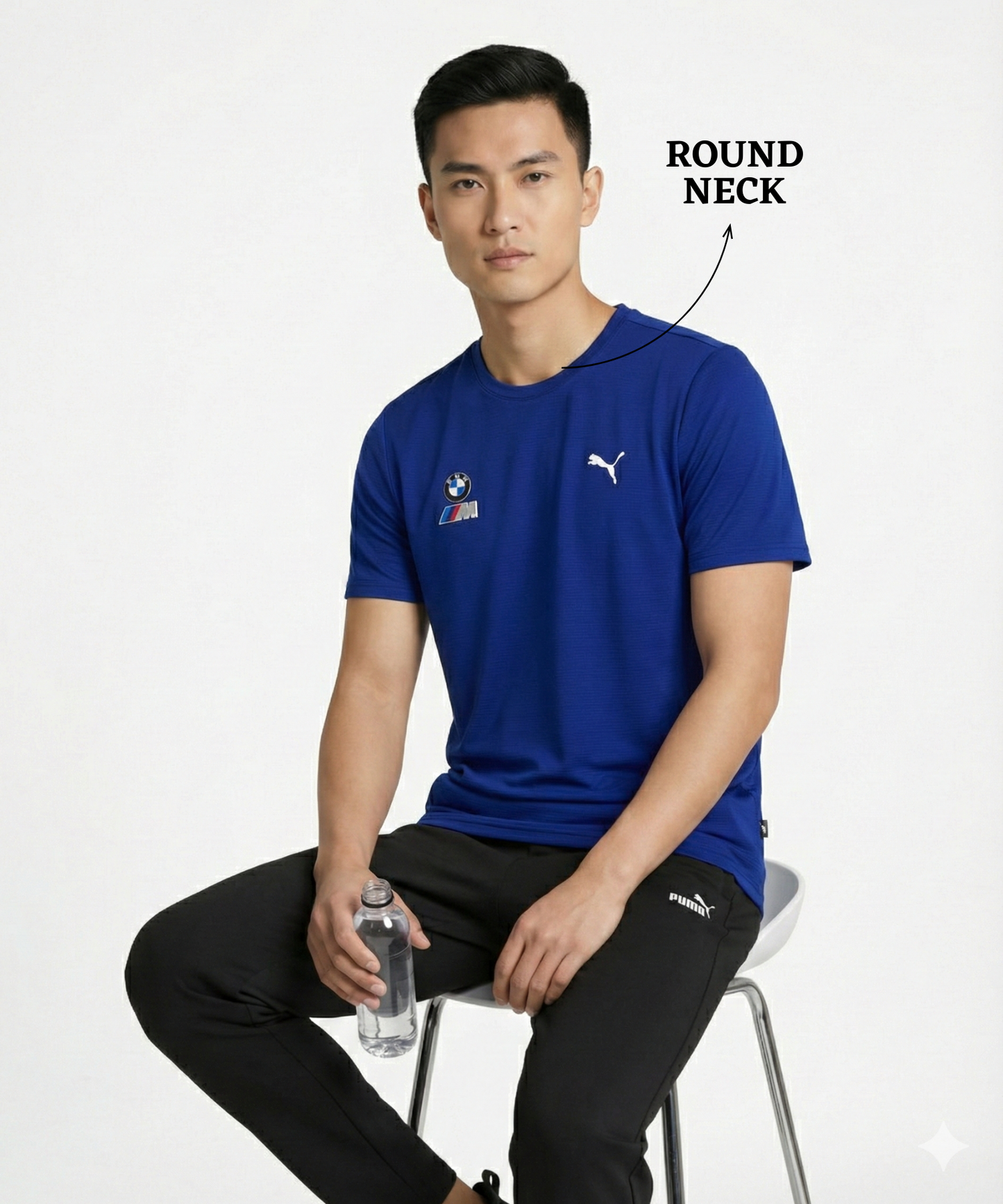 Imported Cord Lycra T-Shirt | Half Sleeves