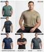 Imported Jacquard Lycra Plus Size T-shirt (GSM 180)