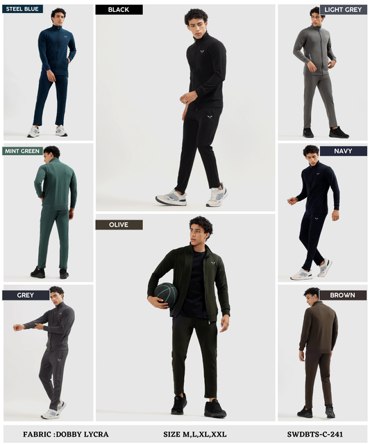 SportEase Tracksuit - Dobby Lycra (GSM290)