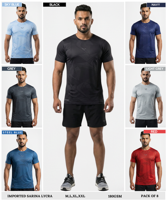 Imported Sarina Lycra T-Shirts (GSM 180)