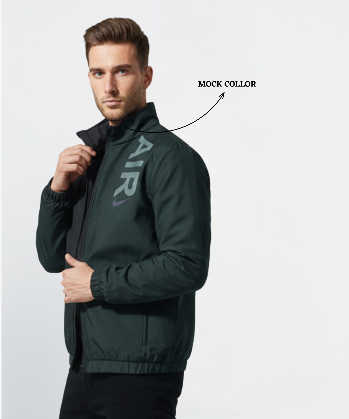 Premium Feather touch Embossed Printed Waterproof Windcheater ( Gsm 350 , Rice-knit fabric inside )