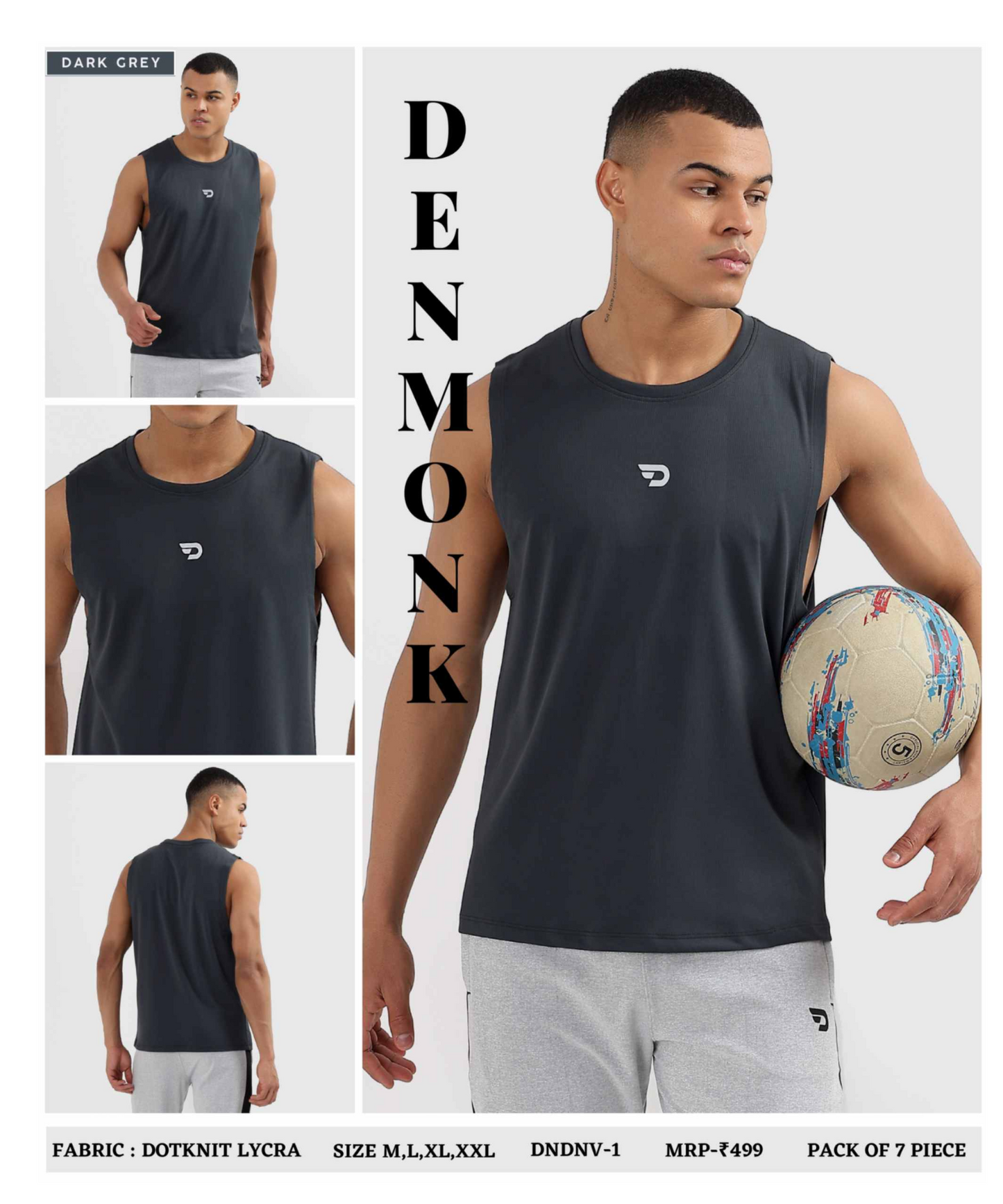 Flex Vest - Imported Dotknit Lycra Sando (GSM 180)
