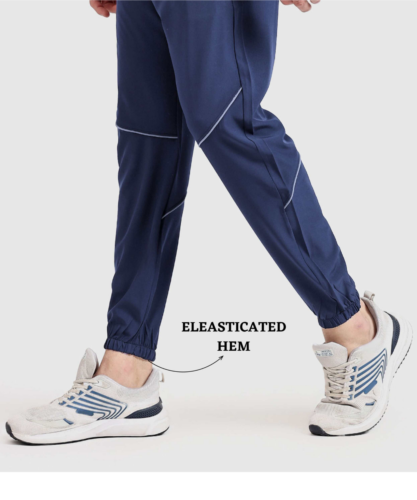 Everyday Stretch Track Pants - Imported Ns Parachute Lycra Lower (15% Lycra 145 GSM)