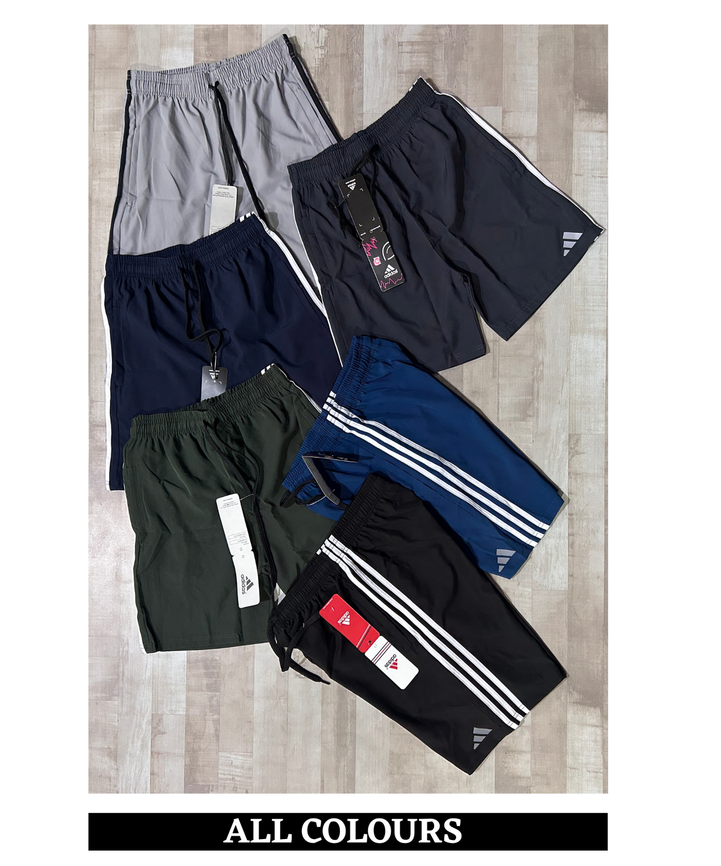 Imported Ns Parachute Lycra Shorts  (15% Lycra 130 GSM)