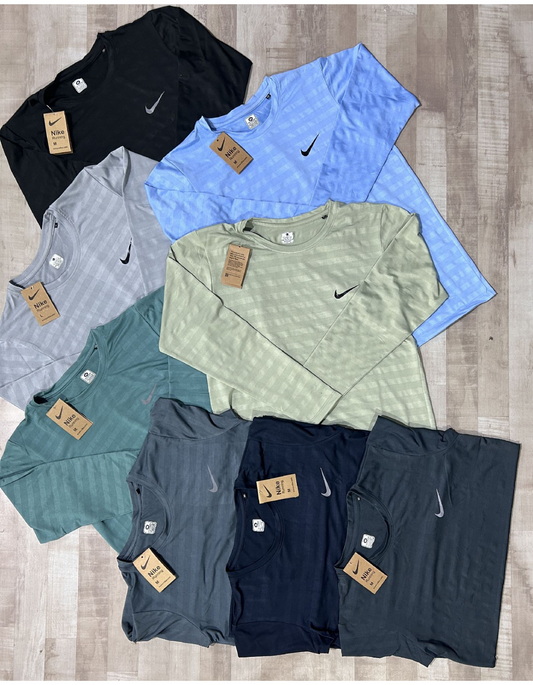 Pin Point Knit Lycra T-shirts