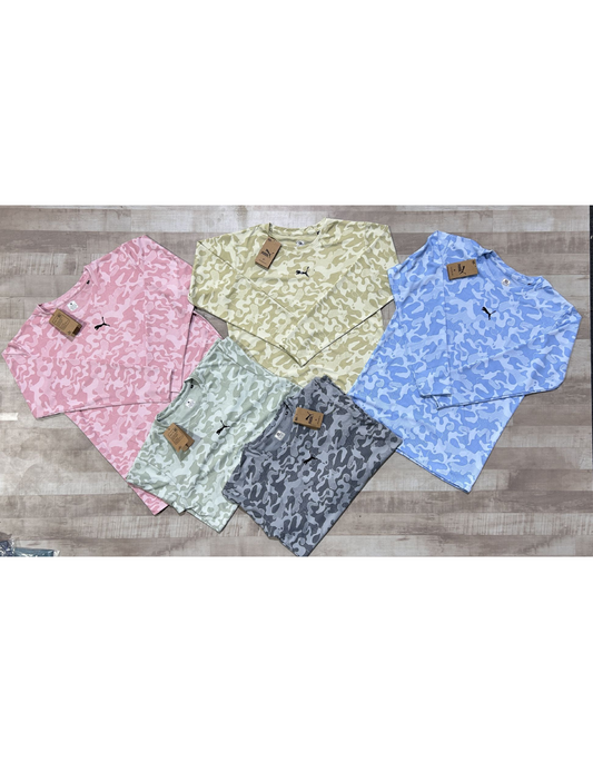 Jacquard Lycra T-Shirts