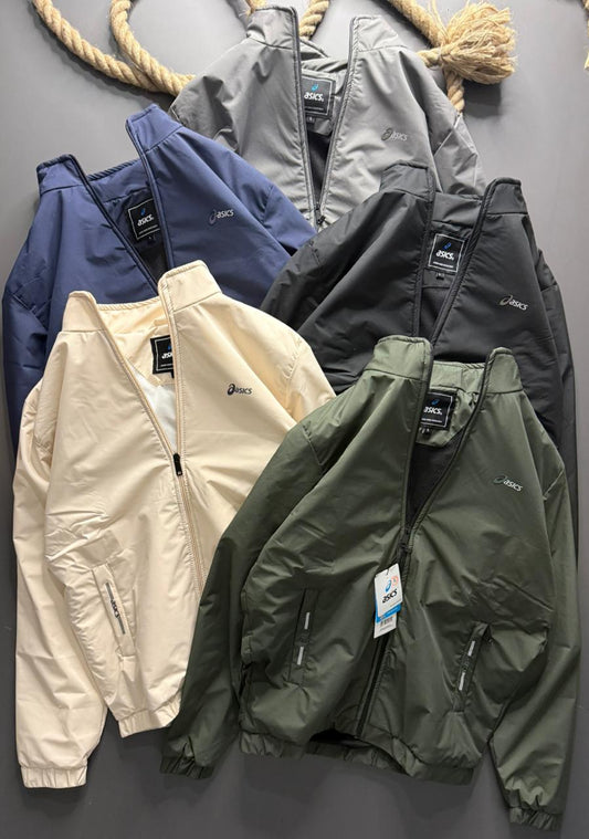 Imported Premium Feather touch Waterproof Windcheater ( Gsm 350 , Rice-knit fabric inside )
