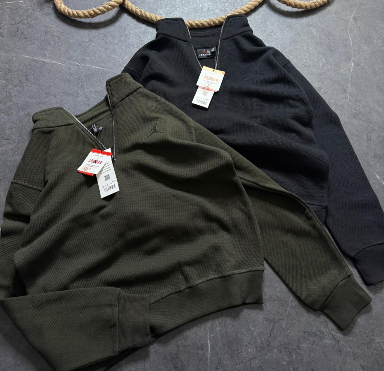 Premium Cotton Matty Fleece Half Zipper Sweatshirt (GSM 350)