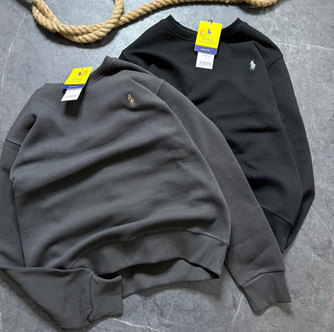 Premium cotton Matty fleece round neck sweatshirt(GSM 350)