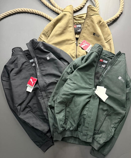 Premium Quality Nylon Check Oversized Windcheater Jacket ( Gsm 350 , Rice-knit fabric inside )