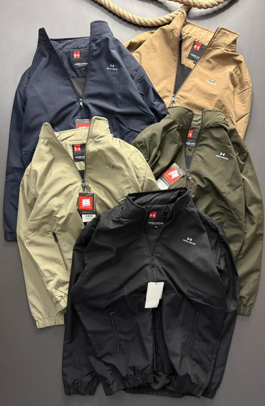 Premium Quality King Dobby Windcheater Jackets ( Gsm 350 , Rice-knit fabric inside )