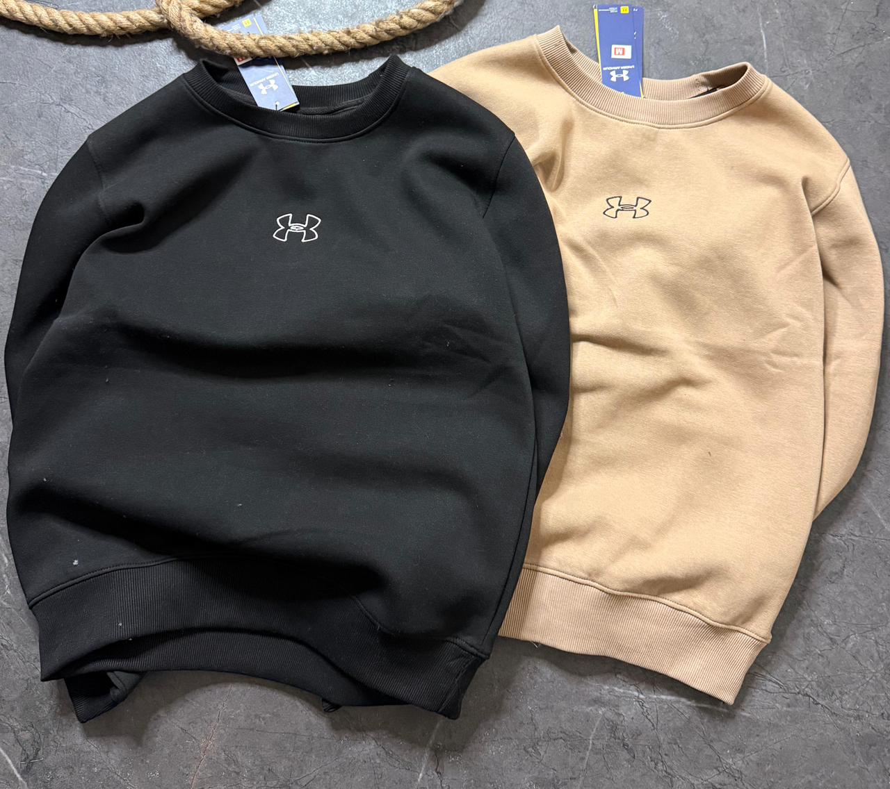 Premium Quality 3 Thread Cotton Fleece Round Neck Sweatshirt (GSM 350)