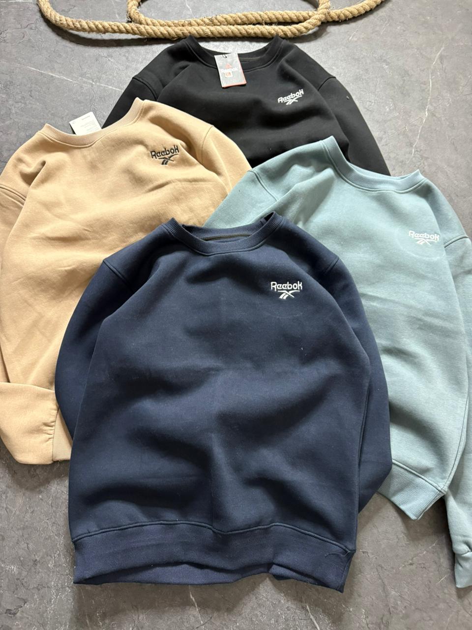 Premium Quality 3 Thread Cotton Fleece Round Neck Sweatshirt (GSM 350)