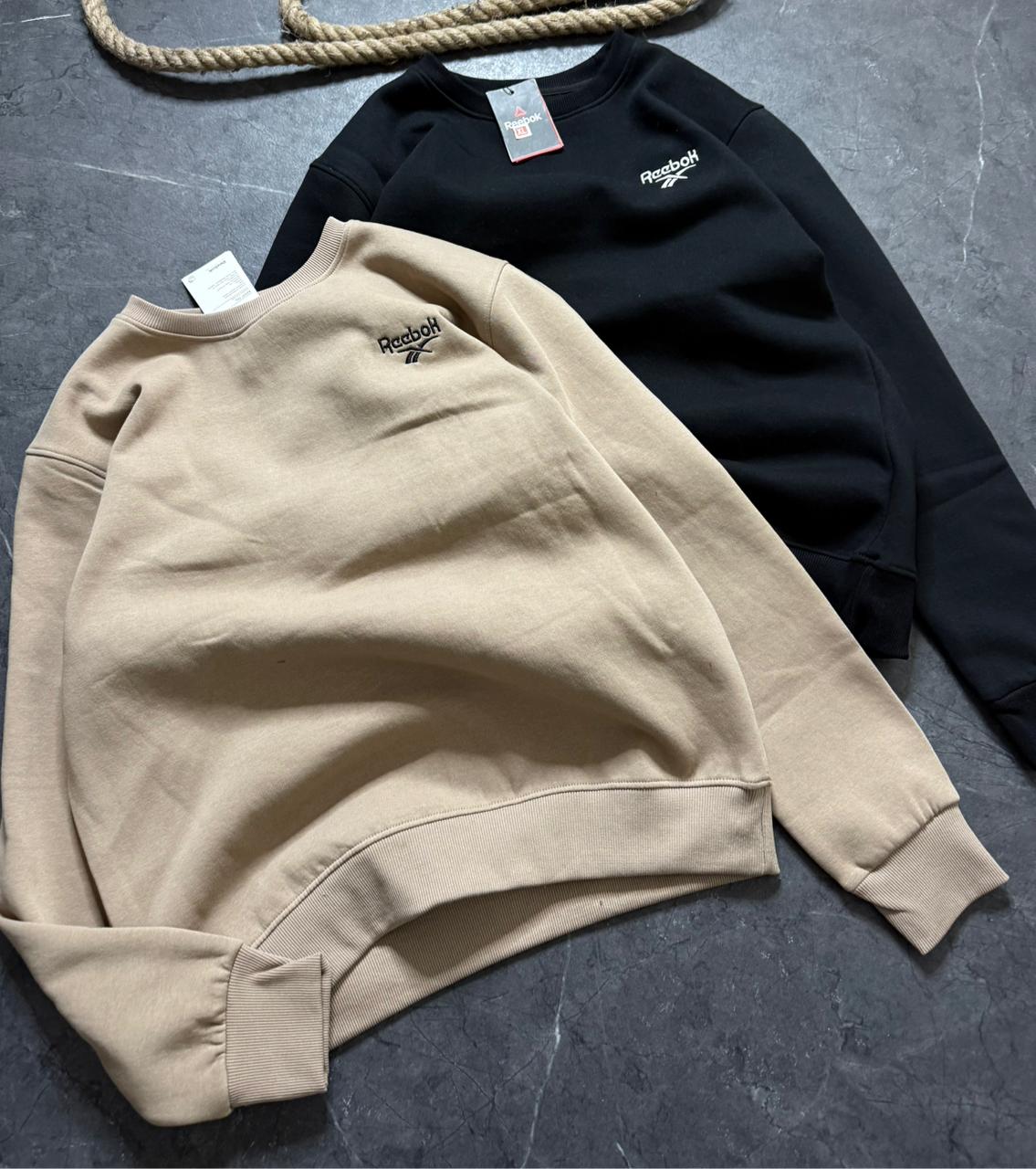 Premium Quality 3 Thread Cotton Fleece Round Neck Sweatshirt (GSM 350)