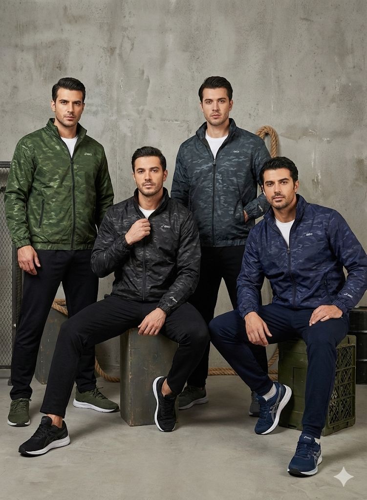 Premium Quality Camo Cotton Windcheater (GSM 350)