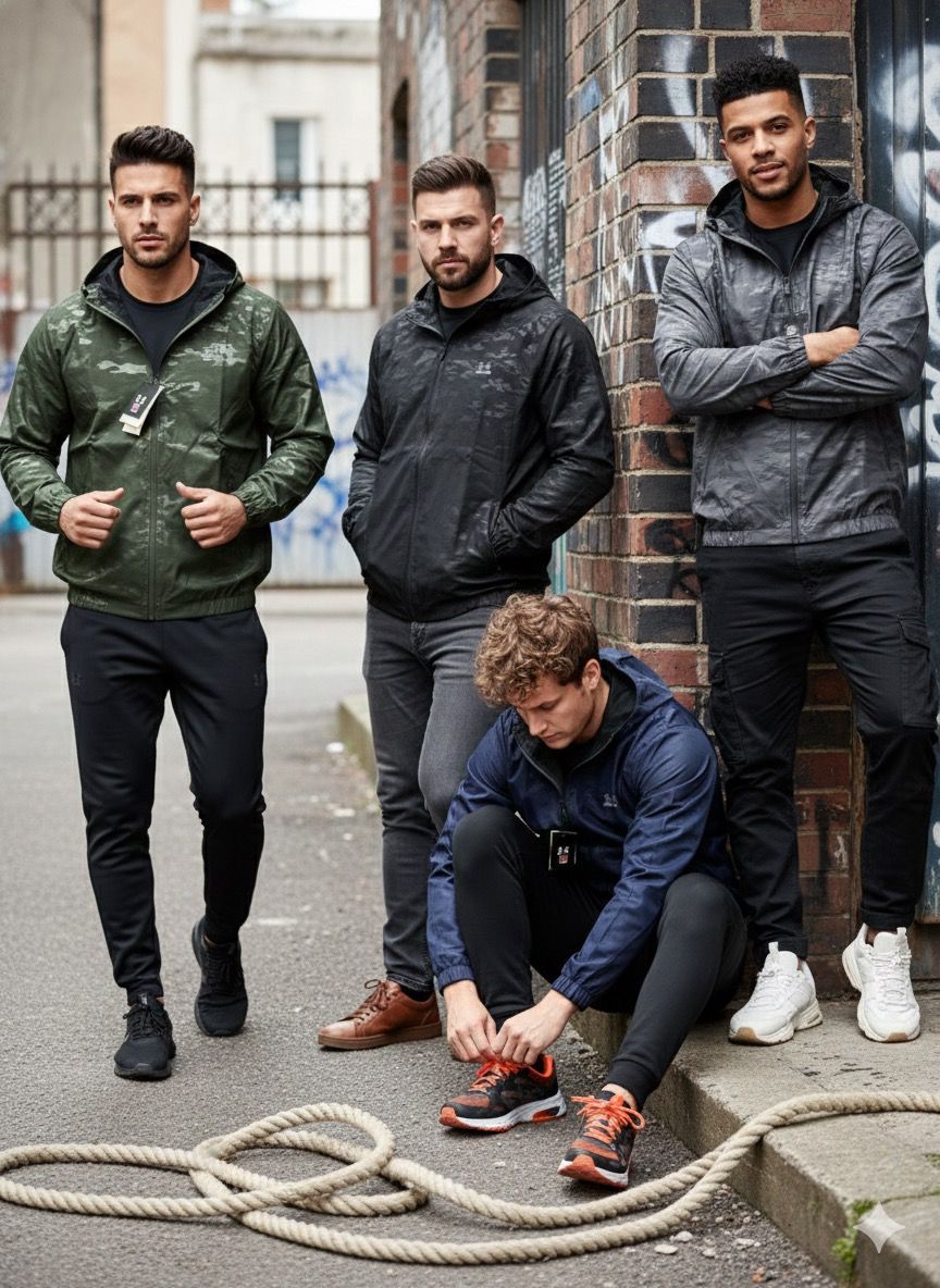 Imported Premium Quality Camo Cotton Windcheater Jackets (GSM 350)