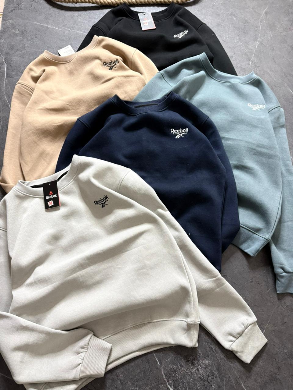 Premium Quality 3 Thread Cotton Fleece Round Neck Sweatshirt (GSM 350)