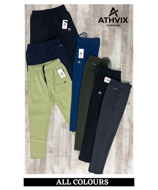 Imported Ns Parachute Lycra Lower (12% Lycra 130 GSM) | Athvix Activewear by Denmonk