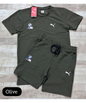 Cord Lycra T-shirt & Short Combo - B2BZONE