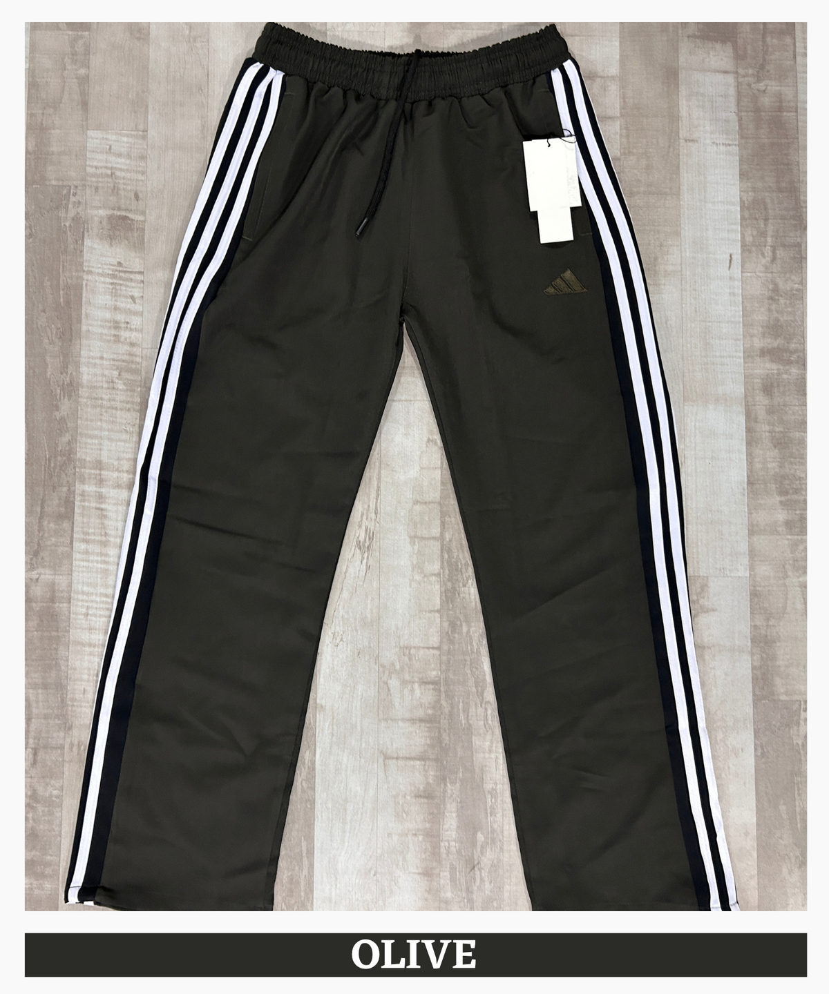 Imported Ns Terry Lycra TrackPant with Contrast Three Strip Design | GSM 180-190 | Regular Fit