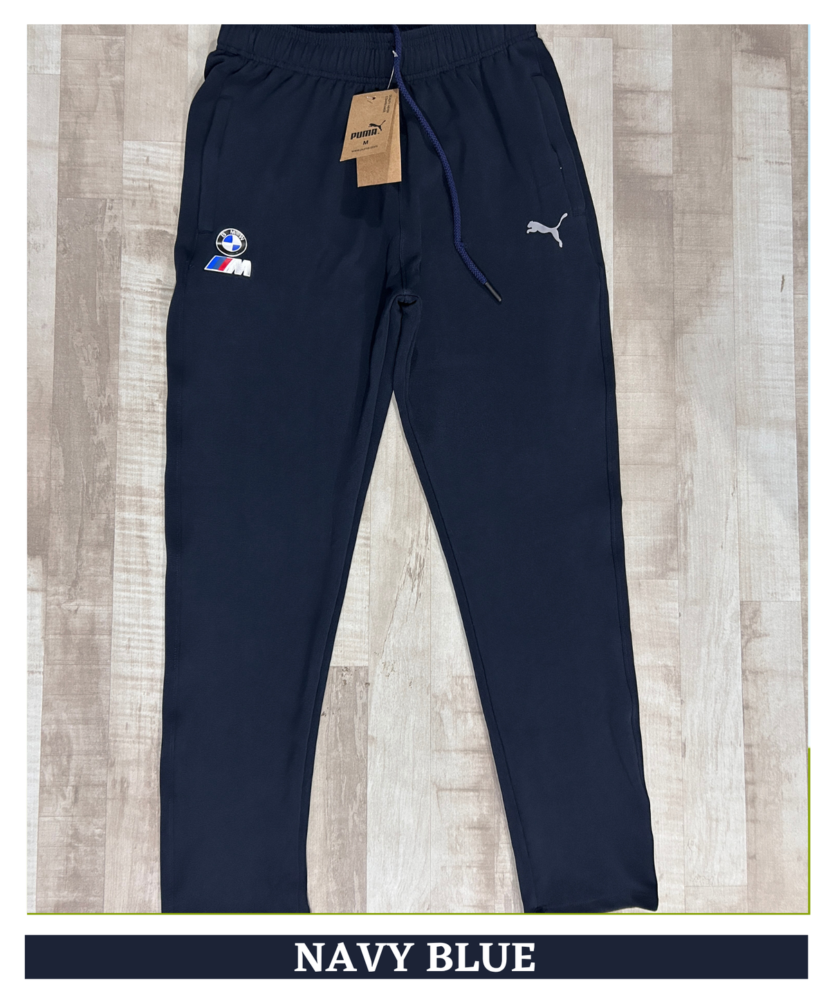 Imported Dobby Lycra TrackPant with Dual Branding Logo | GSM 250 | Slim Fit