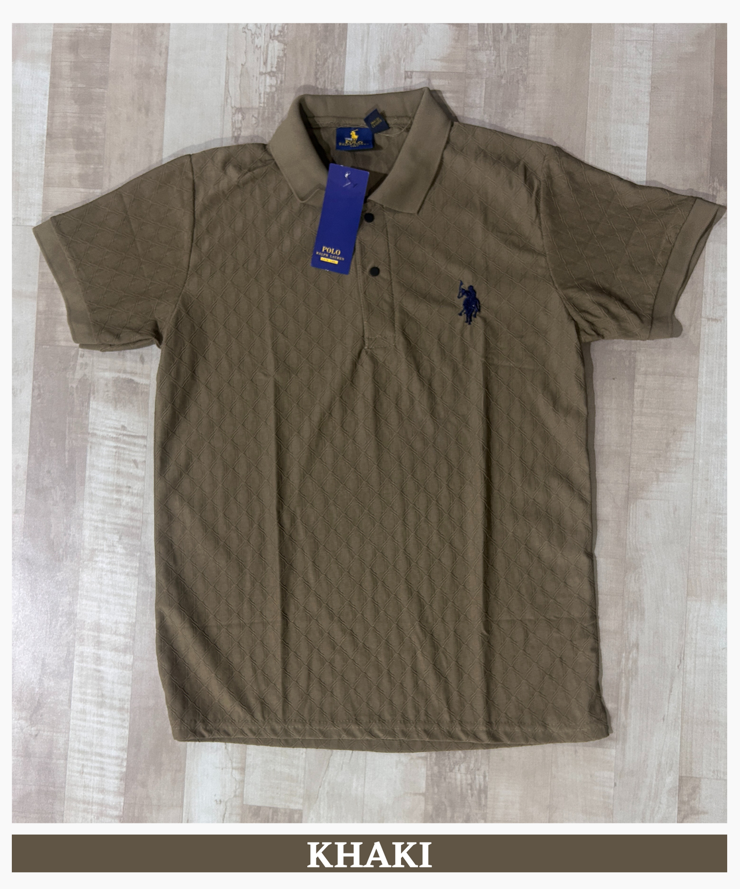 Premium Quality Knitting Lycra Self Design Jacquard T-Shirts (GSM 190-200)