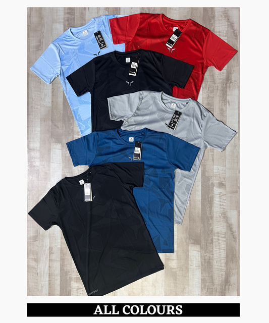 Imported Sarina Lycra T-Shirts (GSM 180)