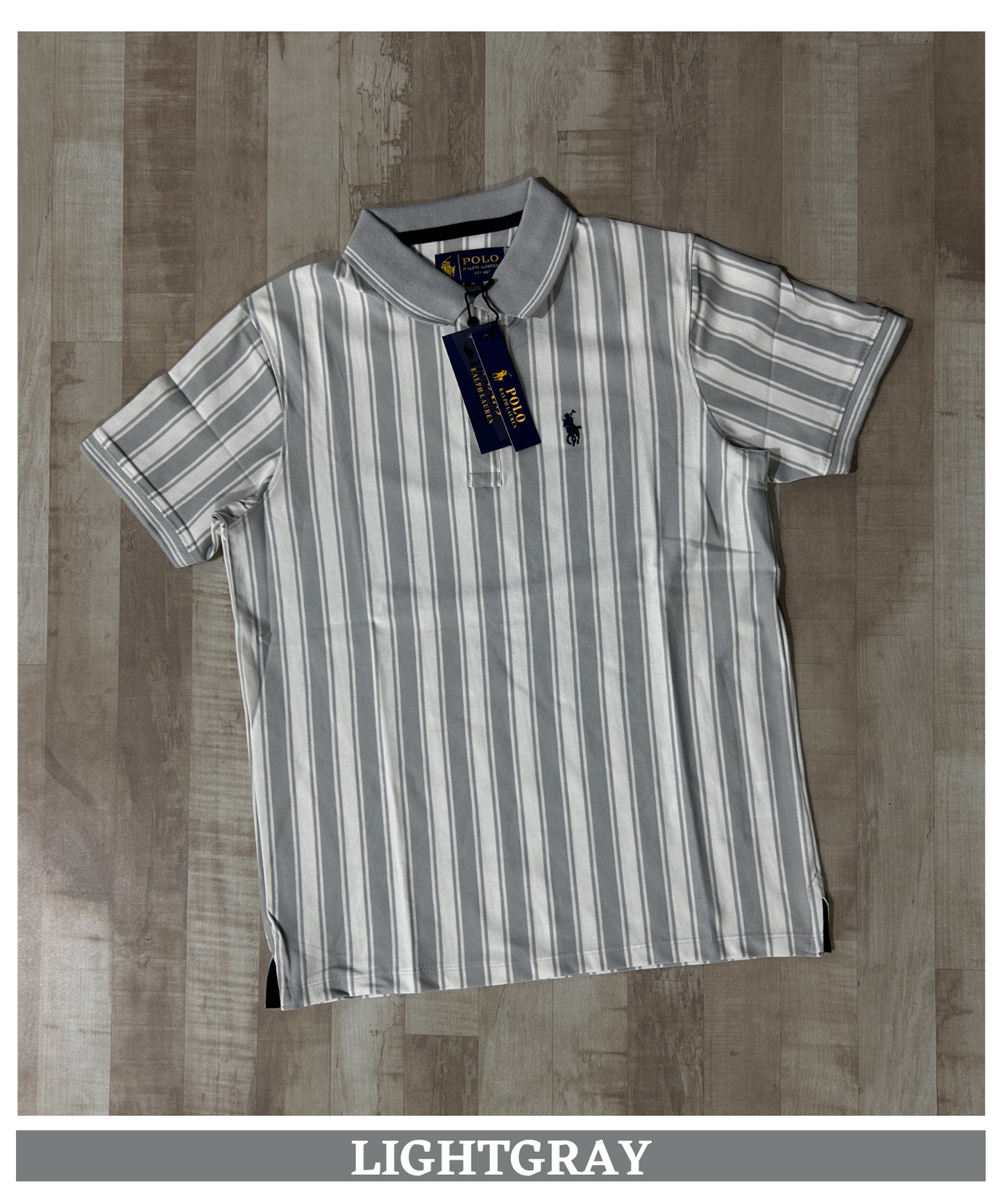 Premium Quality 100% Cotton Jacquard Lycra Polo T-Shirts (GSM 190-200)