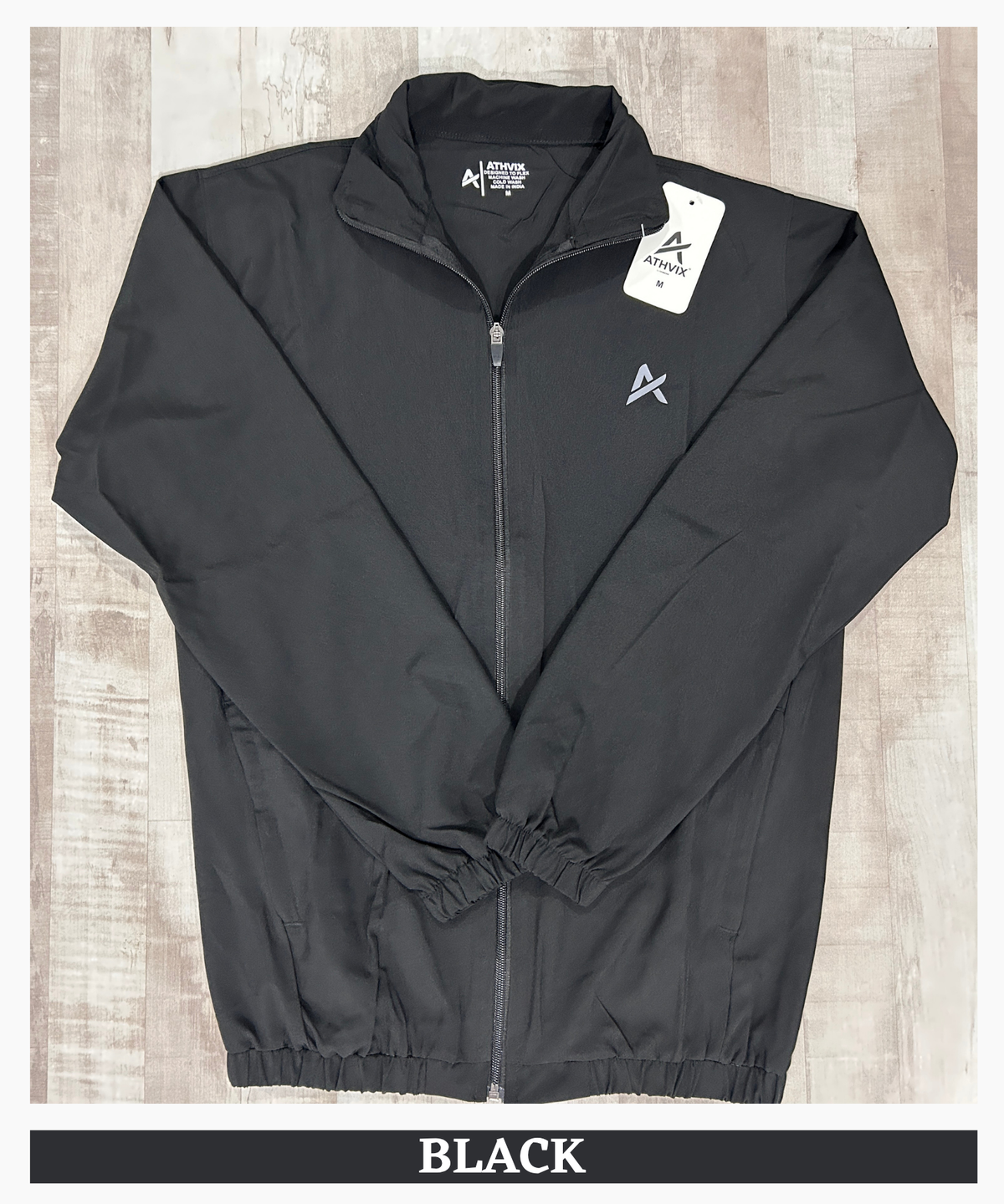 Men's NS Lycra Lightweight Full Sleeve Pre Winter Jacket with Zipper Closure | 145 GSM | Regular Fit
