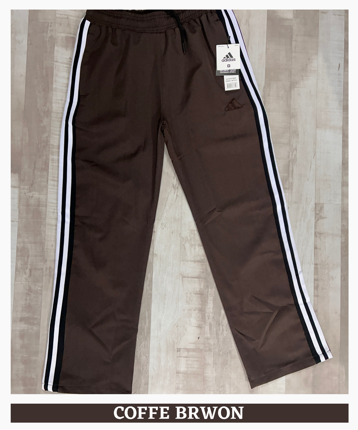 Imported Ns Terry Lycra TrackPant with Contrast Three Strip Design | GSM 180-190 | Regular Fit