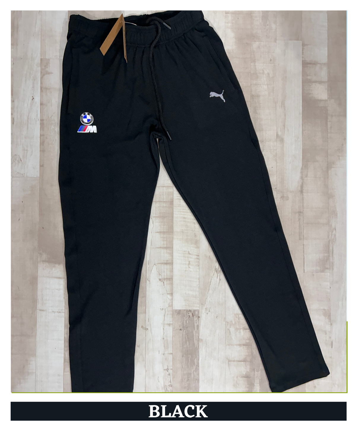 Imported Dobby Lycra TrackPant with Dual Branding Logo | GSM 250 | Slim Fit