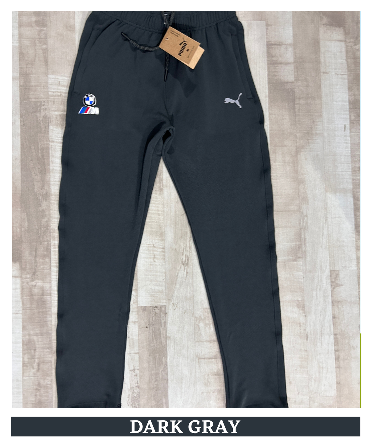Imported Dobby Lycra TrackPant with Dual Branding Logo | GSM 250 | Slim Fit