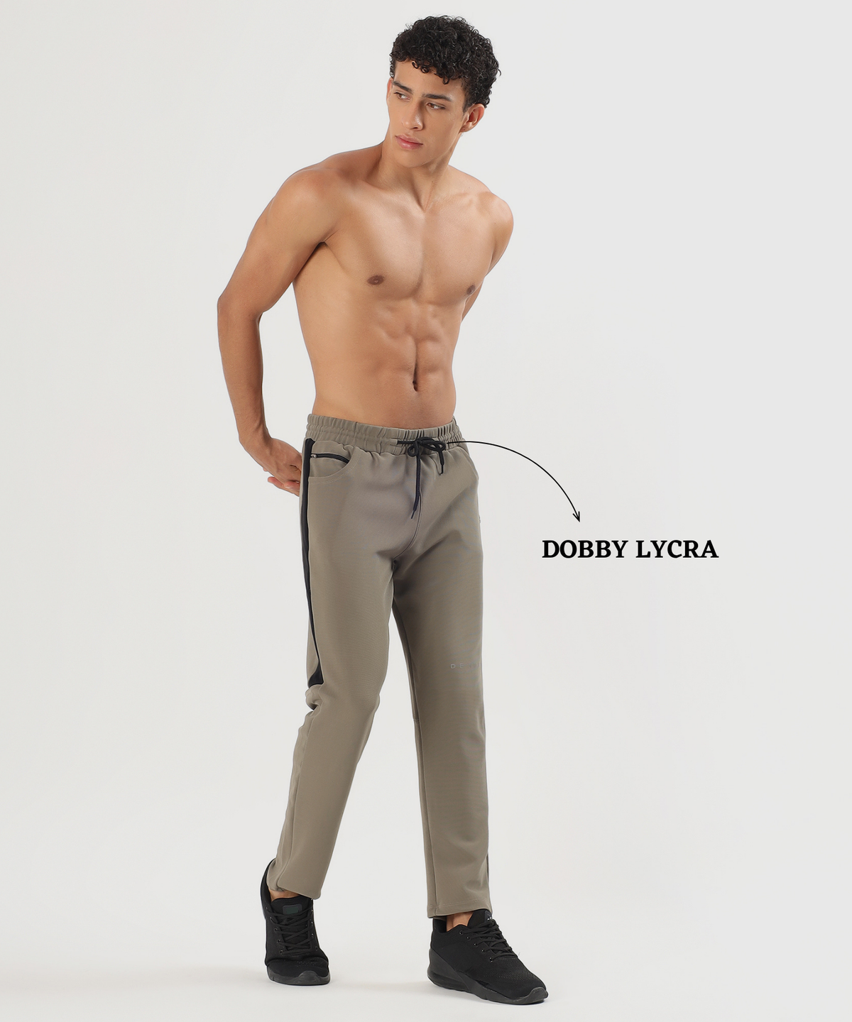 Dobby Color Flex Trackpant  - Imported Dobby Lycra Trackpant (GSM-280)