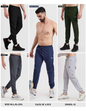 Everyday Stretch Track Pants - Imported Ns Parachute Lycra Trackpant (20% Lycra 145 GSM)
